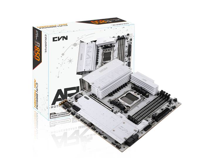COLORFUL CVN B850M ARK FROZEN V14 Carte mère, format M-ATX