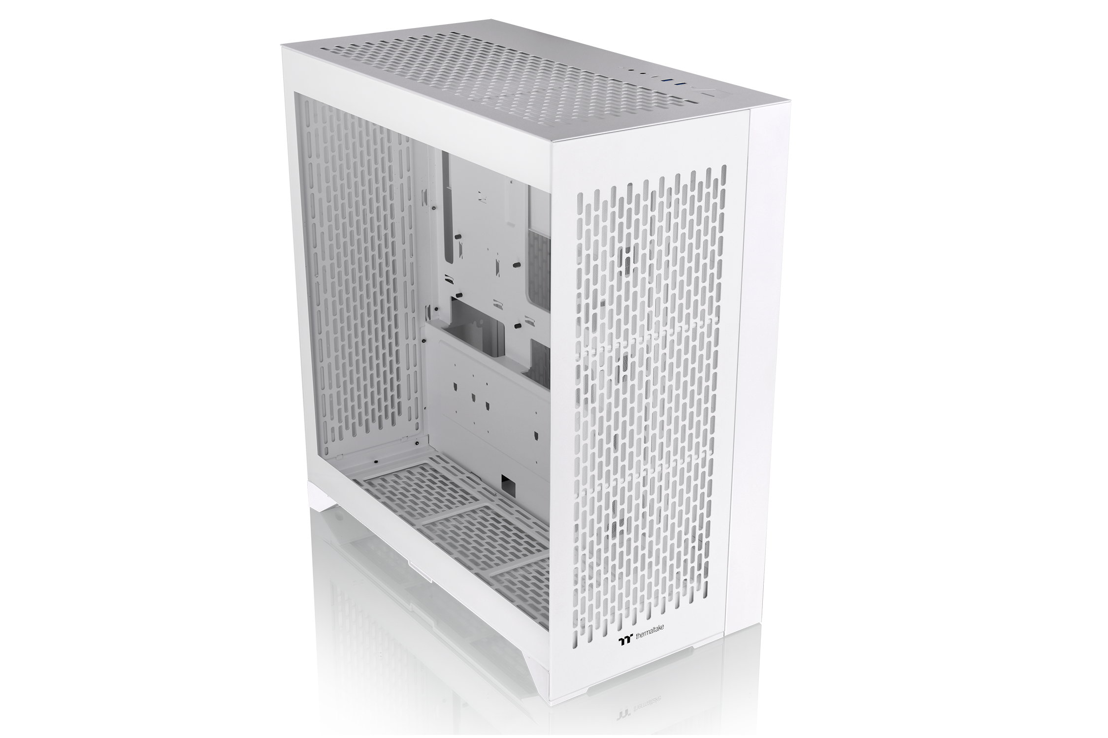 Thermaltake CTE E600 Gaming PC Gehäuse Midi-Tower Weiß Seitenfenster