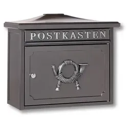 Stahlblech-Briefkasten Sylt 1883 alteisen-farbig