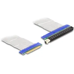 Delock Riser Karte PCI Express x8 Stecker zu x16 Slot mit Ka, Mainboard Zubehör