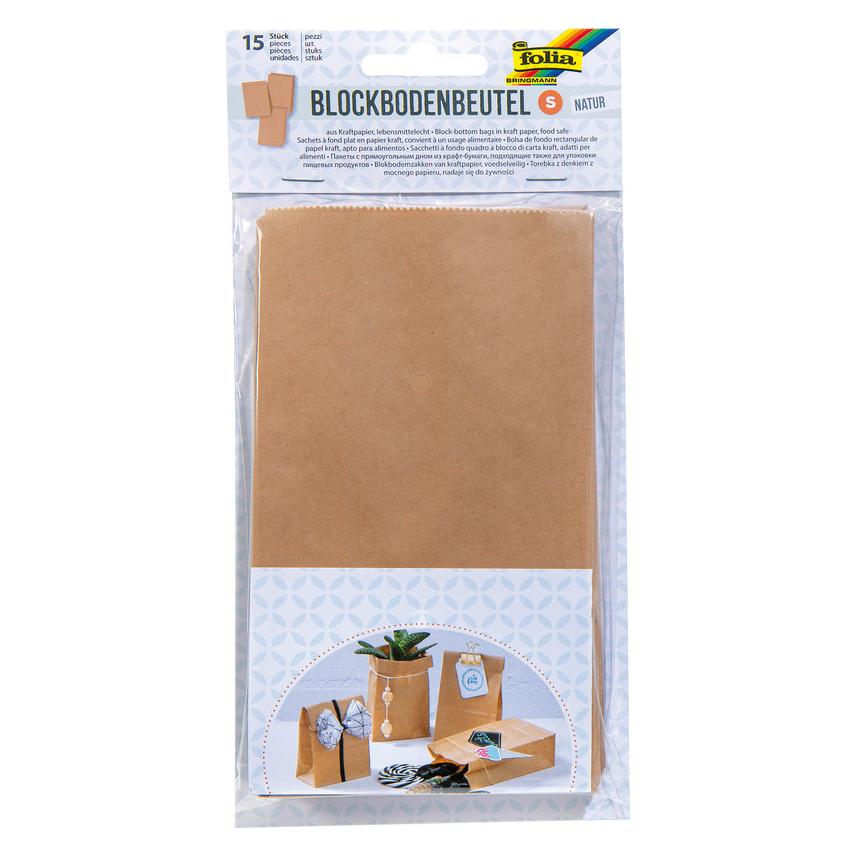 Folia Blockbodenbeutel (15x) (41110)