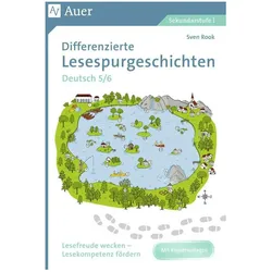 Differenzierte Lesespurgeschichten Deutsch 5-6, Schulbücher von Sven Rook