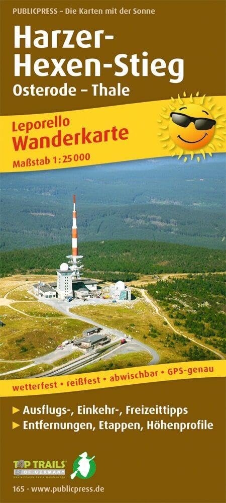 freytag & berndt - Publicpress Leporello Wanderkarte Harzer Hexen-Stieg, Osterode, Thale 1:25.000: Leporello Wanderkarte mit Ausflugszielen, Einkehr- & Freizeittipps, ... 1:25000 (Leporello Wanderkarte: LEP-WK) - Preis vom 07.10.2026 11:45:10 h