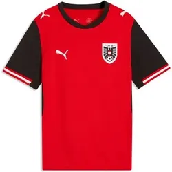 PUMA Kinder Trikot Österreich FB WM 2026 Heim, Größe 164 in Rot Rot