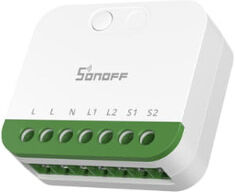 ITEAD SONOFF MINI-2GS.Interruttore intelligente Wi-Fi mini Duo Smart(compatibile con Matter)