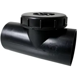 Valsir Putzstück 90 Grad, DN 90, 3mm Wanddicke, Polyethylen VS0348009