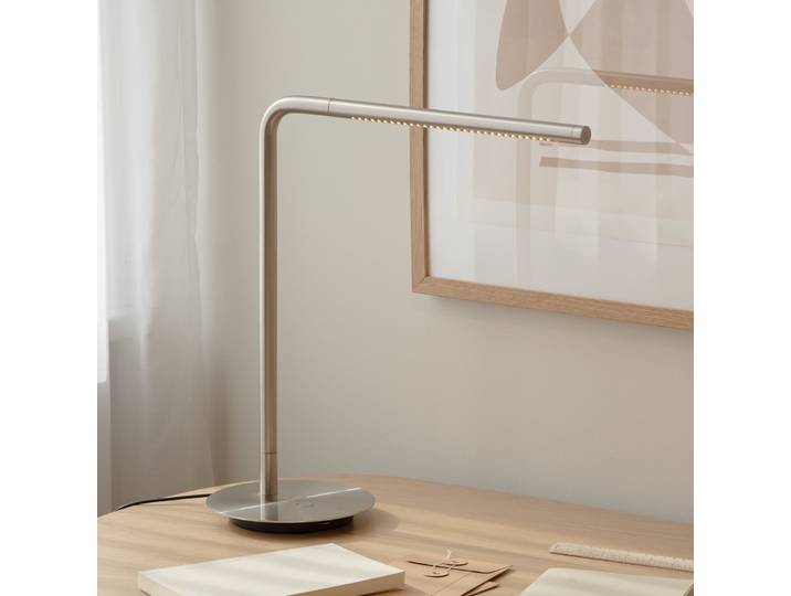 Omni Tischleuchte Steel - UMAGE - Wohnzimmer - Design - Metall - Einflammig