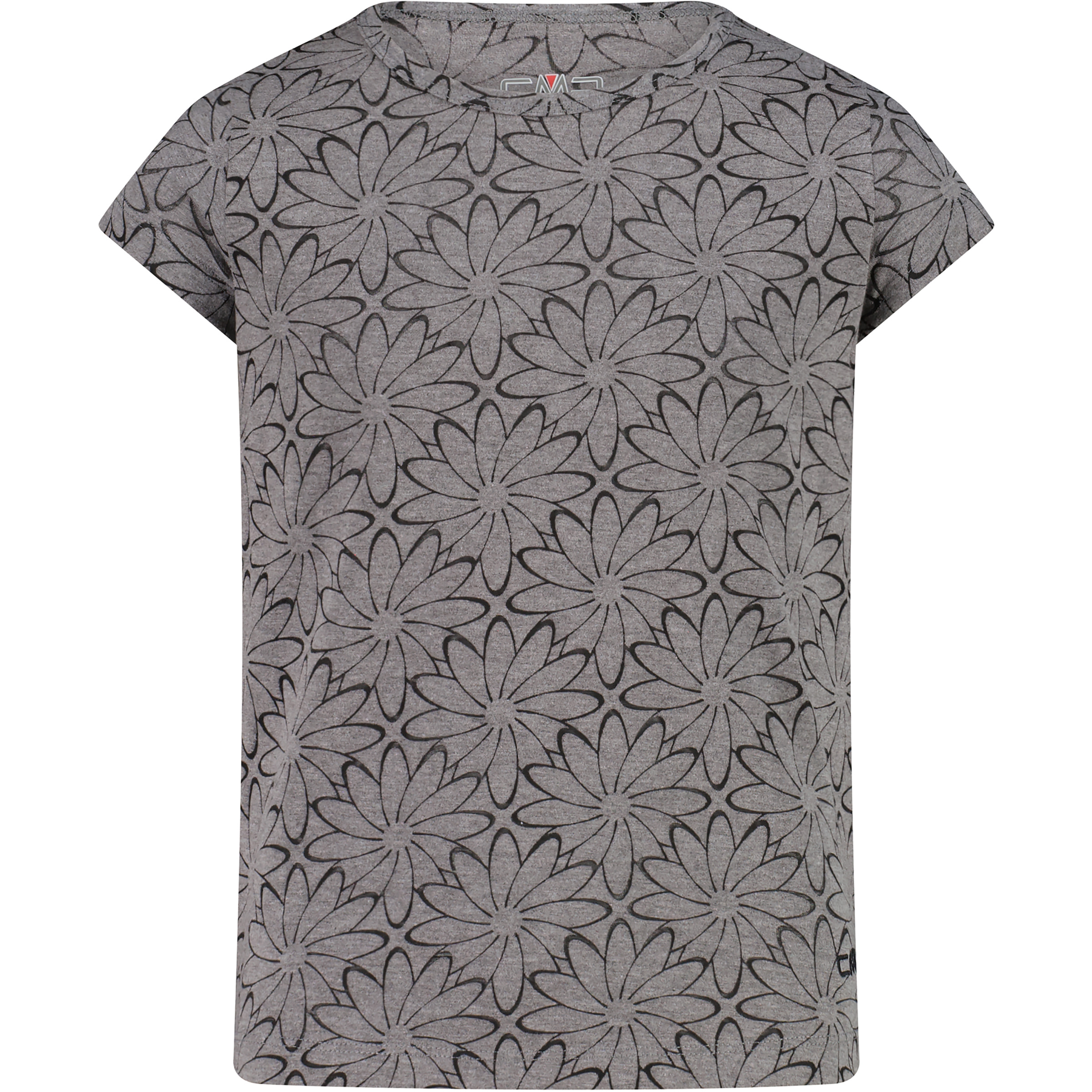 CMP Kinder T-Shirts grau Größe 98 Lifestyle Hautfreundlich