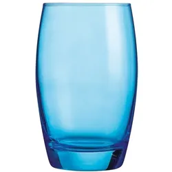 24 x Arcoroc Longdrinkglas Salto Color Studio Farbe: blue, Inhalt: 0,35l