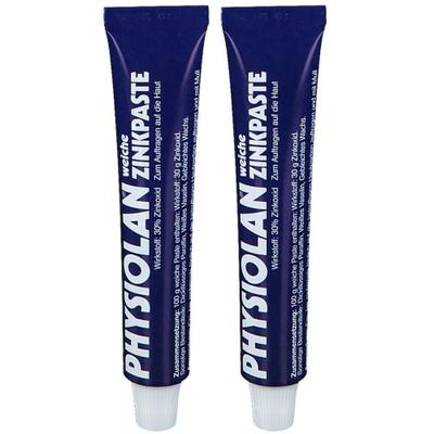 Physiolan weiche Zinkpaste 2x 2x20 g Paste