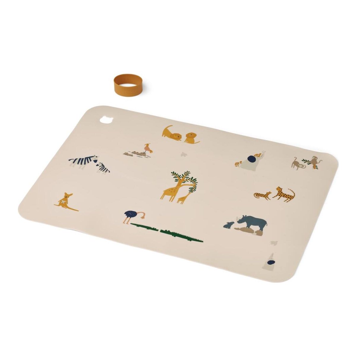 Liewood Jude Printed Placemat all together / sandy (1499) ONE SIZE LW15059-1499-ONE SIZE-CU
