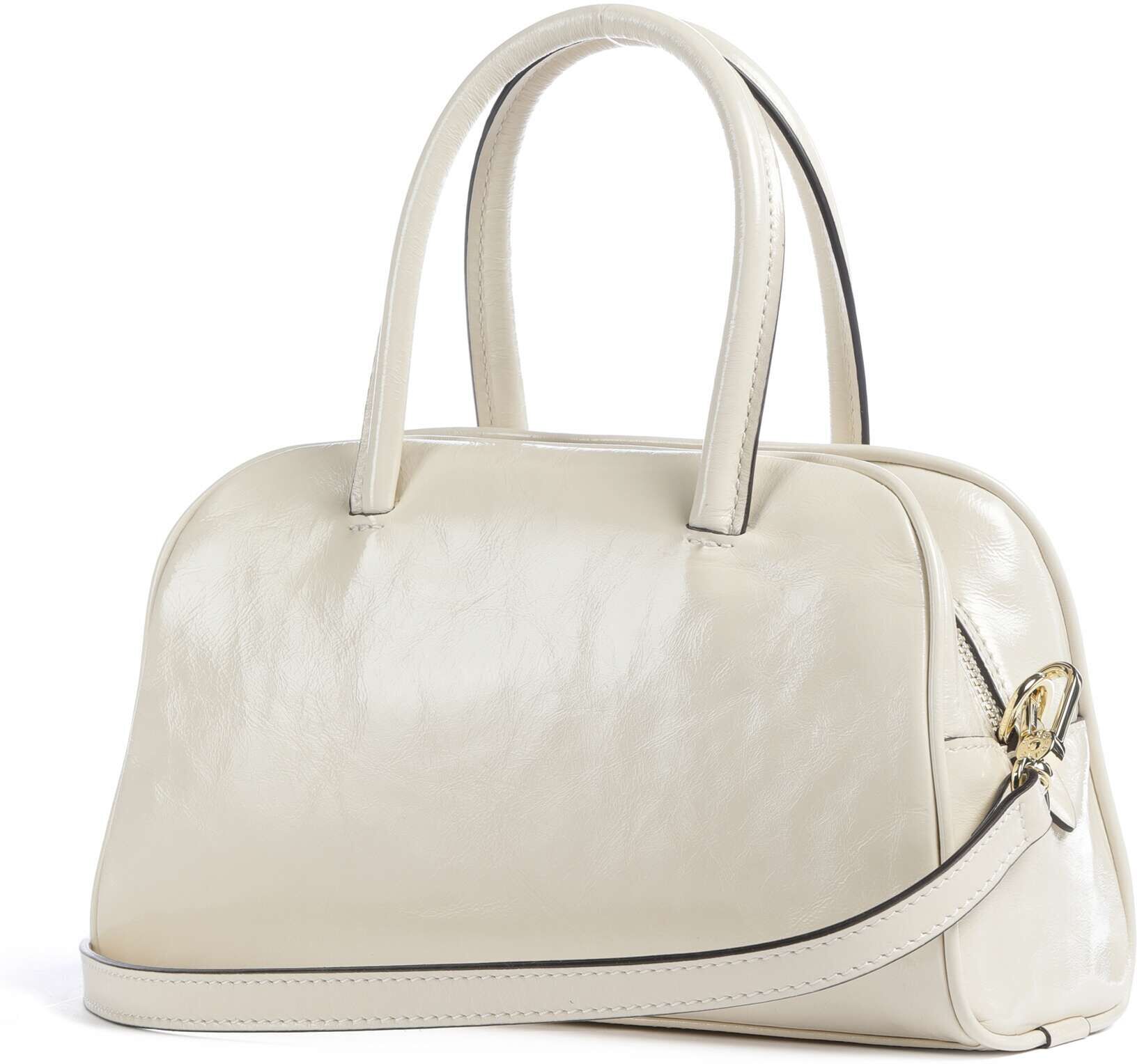 Abro Venice Amara Handtasche aus Leder, weiß