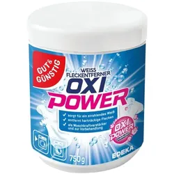 Gut & Günstig Fleckenentfernerpulver Weiß »Oxi Power« 750g weiß