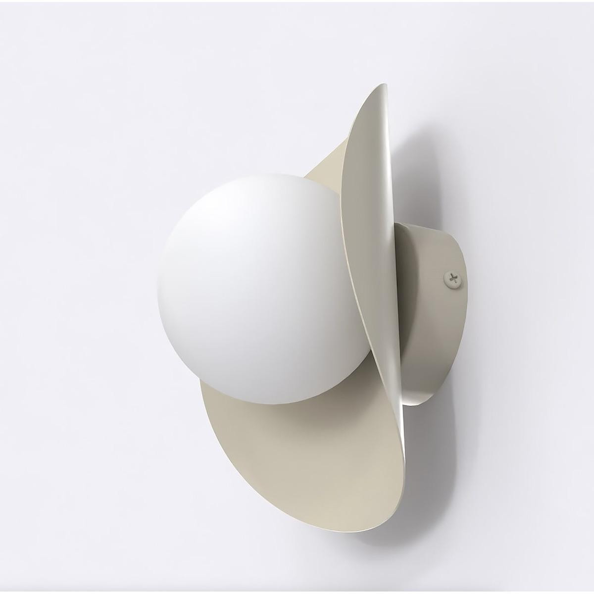 Kendra Home Wandlamp Fiero Moka met glazen diffuser