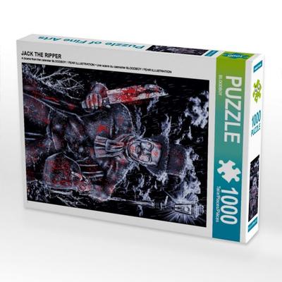CALVENDO Puzzle JACK THE RIPPER | 1000 Teile Lege-Größe 64x48cm Foto-Puzzle für glückliche Stunden