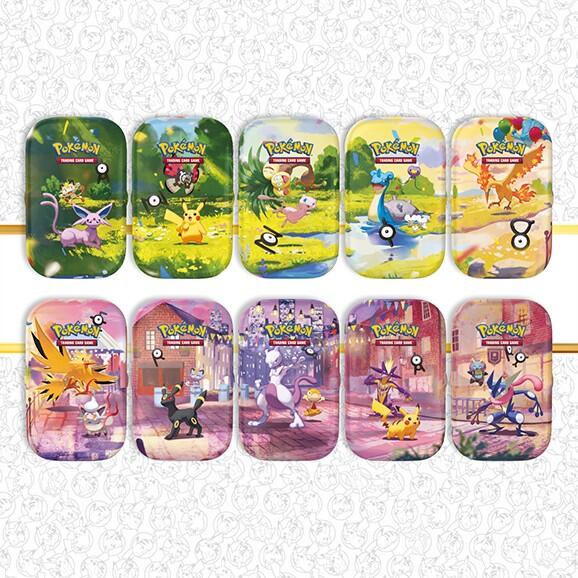 AMIGO Pokemon Sammelkarten 30 Jahre Jubiläum Mini-Tin sortiert deutsch 123123123
