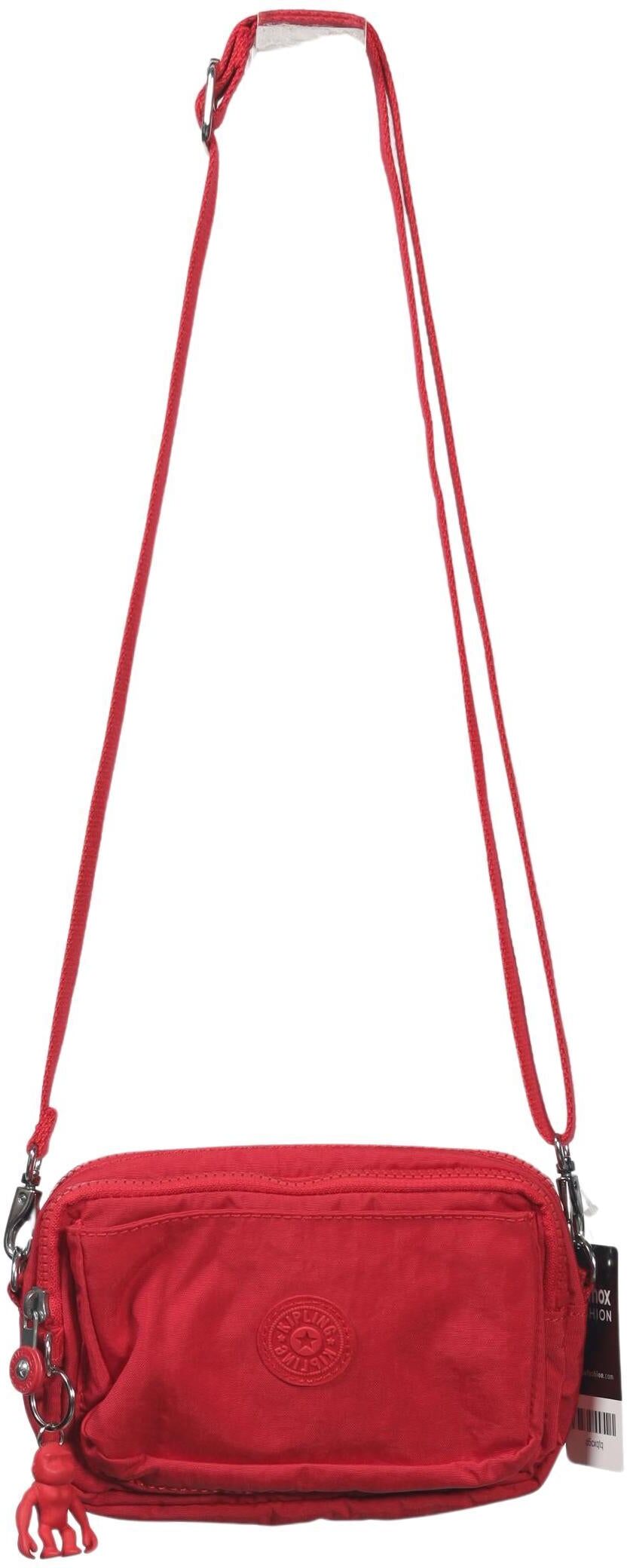 Kipling Damen Handtasche klein, Rot, Synthetik - Second Hand