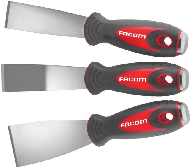Facom Jeu de grattoirs inoxydables, 3 pièces (235.J1)
