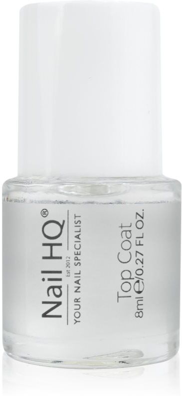 Nail HQ Essentials Top Coat top coat without the use of a UV/LED lamp 8 ml