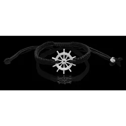 Baruna Silber Steuerrad - Steering Wheel - Armband #