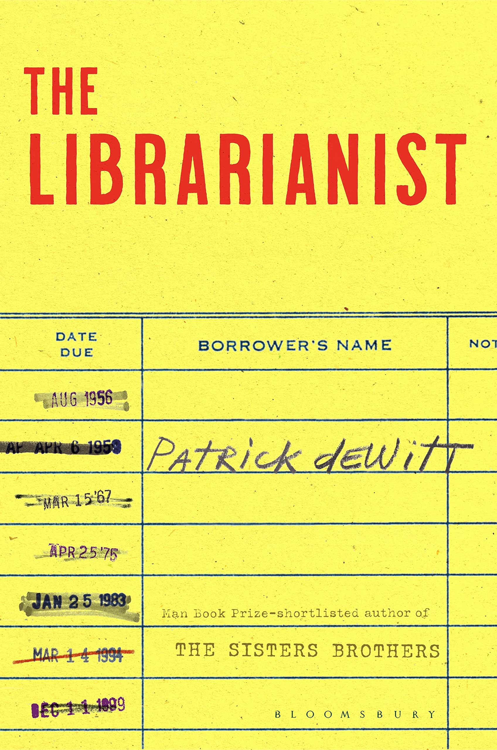 Patrick deWitt - The Librarianist - Preis vom 09.10.2026 07:28:09 h