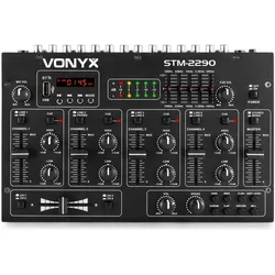 Vonyx STM-2290 (Line-Mischer), Mischpult, Schwarz