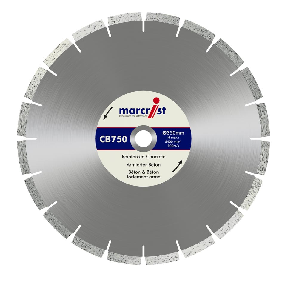 MARCRIST Beton-Trennscheibe CB750 450x25.4 00201252
