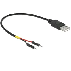 DeLOCK 85401 USB Kabel 0,2 m USB A Schwarz