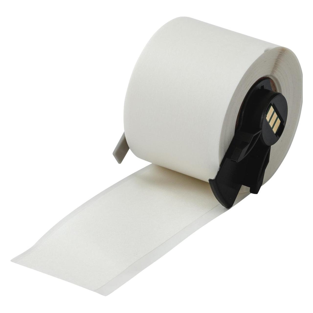 Brady M6C-1500-403, wasserlösliches Papierband, Weiss, 38.10 mm x 15.24 m, wiederablösbar, Endlos (44.45 mm) (M6C-1500-403)