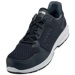 uvex 1 sport Sicherheitsschuh S1 Halbschuh gelocht schwarz 52 - 6598052 - schwarz
