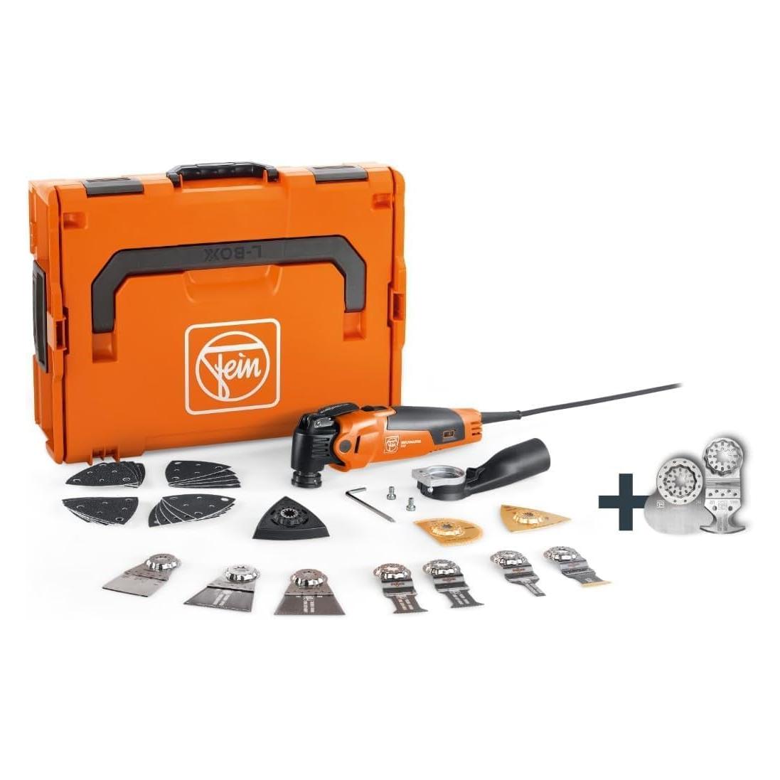 Fein MultiMaster 500 PLUS Edition M (für Ausbau / Renovierung, zum Sägen von Holz und Metall, zum Sc (Multifunktionswerkzeug) (72296774000)