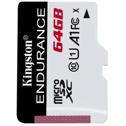 Kingston Technology High Endurance 64 GB MicroSD UHS-I Klasse 10