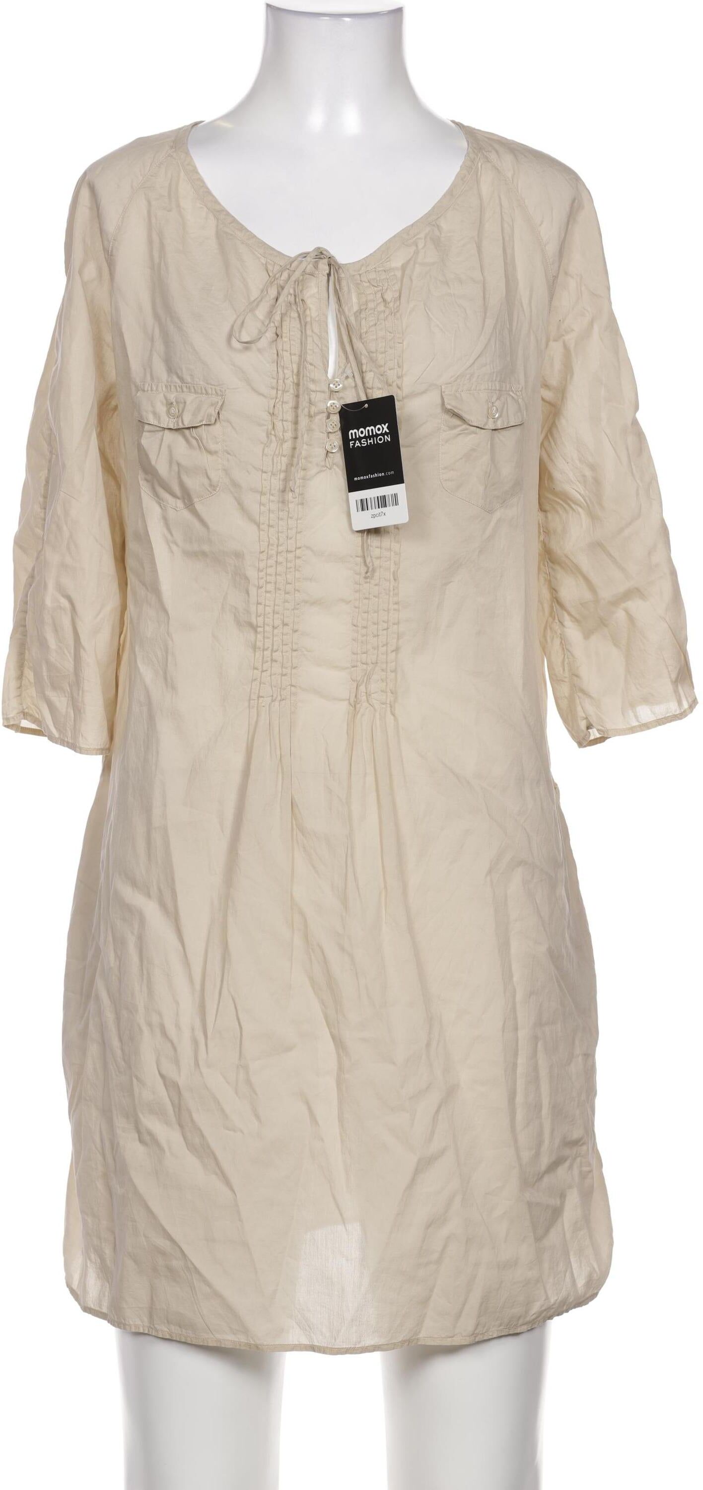 Robert Friedman Damen Kleid, Beige, Gr. S, Baumwolle - Second Hand