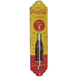 TFA Dostmann NOSTALGIC ART Coca Cola Thermometer Gelb, Rot 12.2060.10