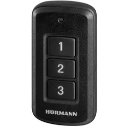 Hörmann HSI 3 BS Handsender, nahezu unverwüstliche robuste Ausführung, Aktion bis Monatsende - schwarz