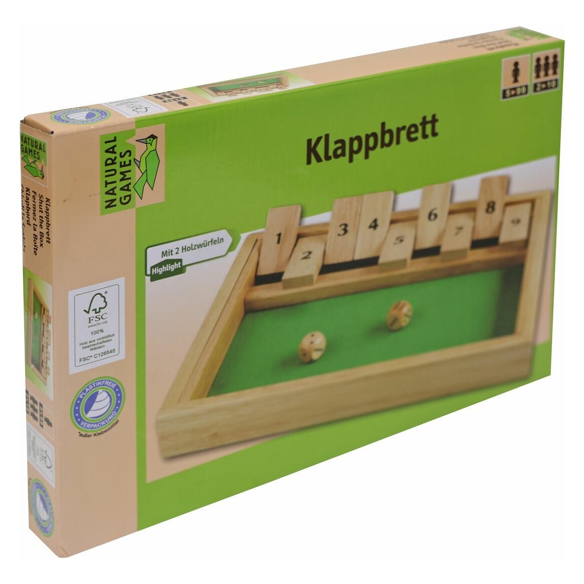Natural games Klappbrett (Deutsch, 2 - 10 Spieler) (0061058818)