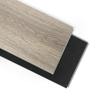 "Art3d 10pcs 48""x7.2"" Click-lock Wood Grain Flooring Cover 24 Sq.Ft."