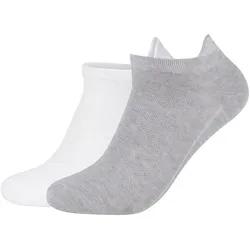 6er Pack camano Soft Flap Sneakersocken 9203 - fog mix 43-46