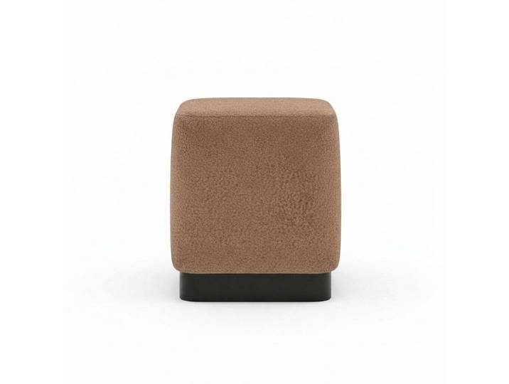 Xlmoebel Polsterhocker Holzhocker mit bequemer Polsterung und vielseitiger Nutzung (Hocker, Hocker), Hergestellt in Europa