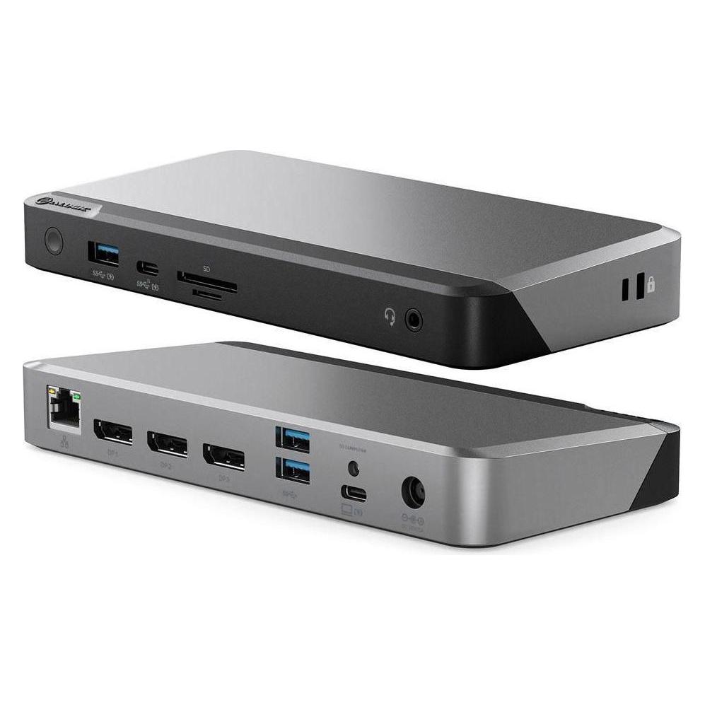 Alogic USB-C Triple 4k Docking (USB-C, 4 Ports) (DUPRMX3-WW)
