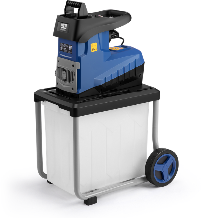 HBM leiser elektrischer Häcksler für 45 mm Äste 2800 Watt