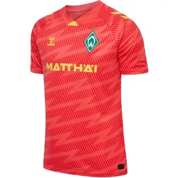 hummel SV Werder Bremen Torwarttrikot 2025/26 3436 - hot coral L