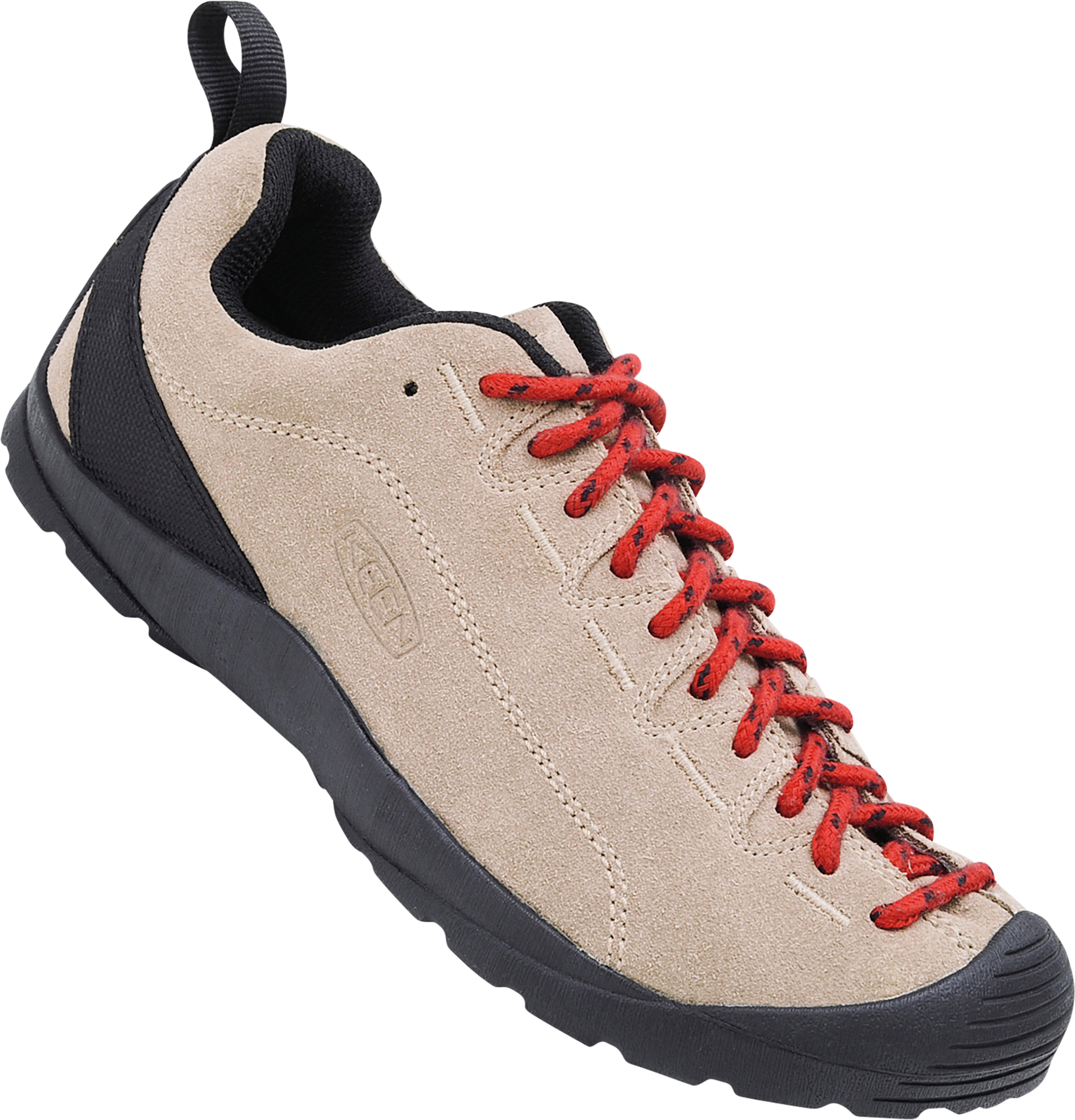 Sneaker KEEN "JASPER", Herren, Gr. 43, silber (silber mink), Leder, Schuhe Sneaker