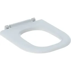 Geberit Renova Comfort WC-Sitzring, barrierefrei, antibakteriell, eckiges Design, 572840000