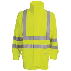 Warnschutz Regenparka "026301R" VISIBLE Kl. 2 - 5XL - fluorgelb