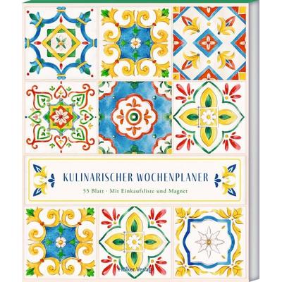 Kulinarischer Wochenplaner - Sizilianische Fliesen