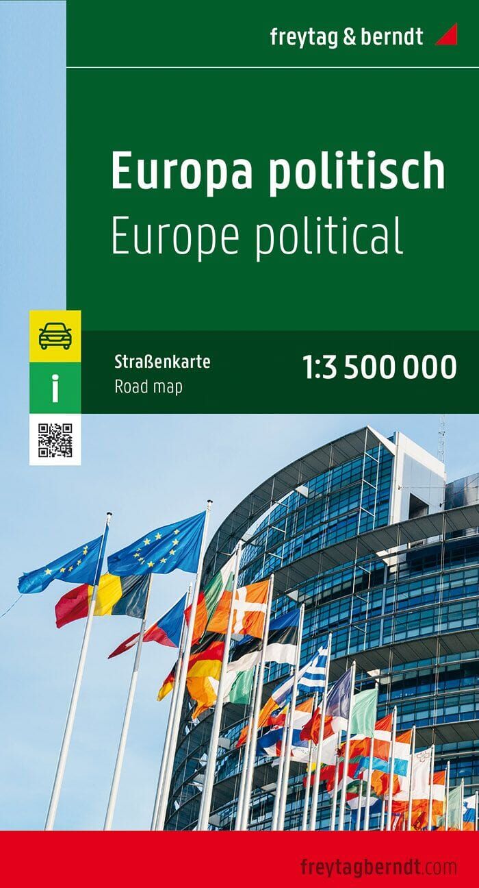 Carte pliée - Europe (politique)   Freytag & Berndt