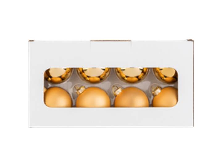 LIVARNO® Boules de Noël, lot de 16. (or)