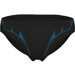 ARENA Badehose M GRAPHIC SWIM BRIEFS, Größe 9 in Schwarz Schwarz