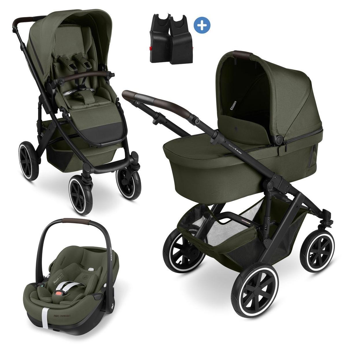 ABC Design 3in1 Kombi-Kinderwagen-Set Salsa 5 Air